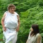 Hera runs after Zeus